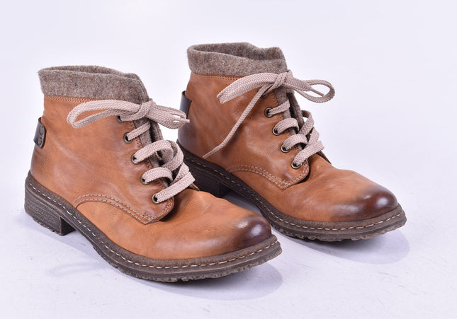 Rieker Damen Stiefelette Boots EUR 38 Nr. 24-A 84-Schuh-Gebraucht-secondhand