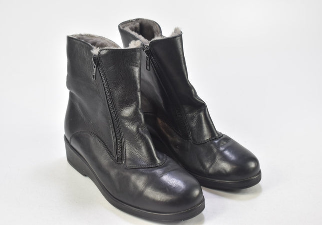 Semler Damen Stiefelette Boots UK 4 Nr. 24-B 325-Schuh-Gebraucht-secondhand