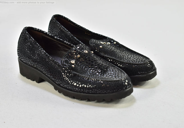 isabella Damen Halbschuhe Slipper Ballerinas EUR 37,5 Nr. 25-T 1588-gebrauchte Schuhe-Second hand-SchuhGebraucht