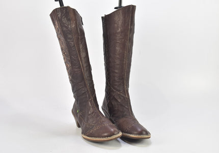 El Naturalista Damen Stiefel Stiefelette Boots SL 27cm Nr. 24-B 4534-Schuh-Gebraucht-secondhand