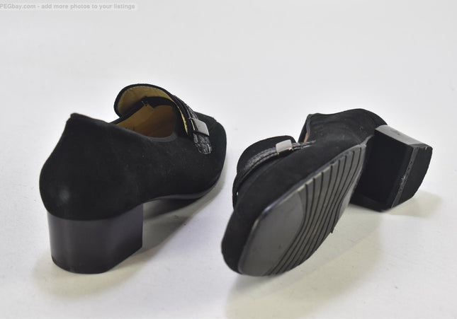 Hassia Evelyn Damen Pumps High Heels UK 5,5 Nr. 25-F 2807-Schuh-Gebraucht-secondhand