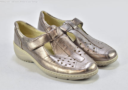 Waldläufer  Damen Halbschuhe Slipper Ballerinas  UK 5 Nr. 25-T 3293
