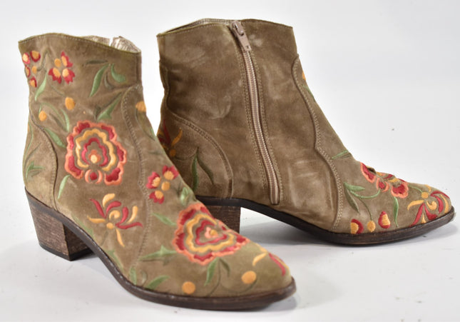 Progetto Damen Stiefelette Boots EUR 37 Nr. 24-M 3093-Schuh-Gebraucht-secondhand