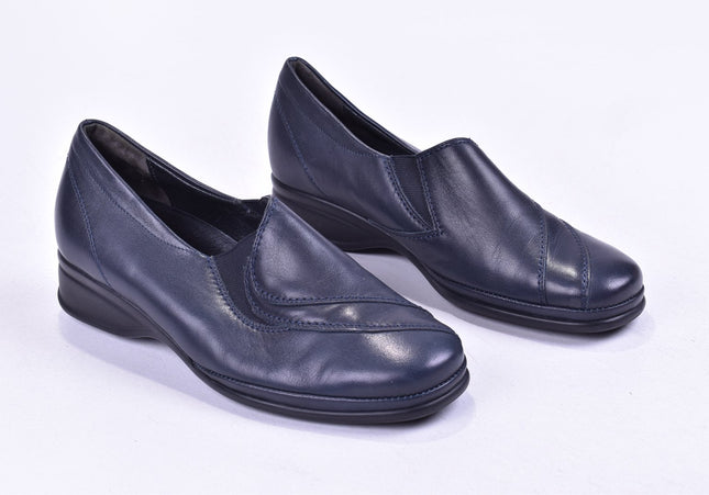 Semler Damen Halbschuhe Slipper Ballerinas UK 4 Nr. 23-Y 417-Schuh-Gebraucht-secondhand