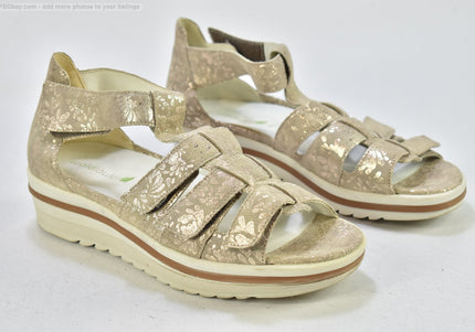 Waldläufer Damen Sandale Sandalette UK 7,5 Nr. 25-S 3753-SchuhGebraucht