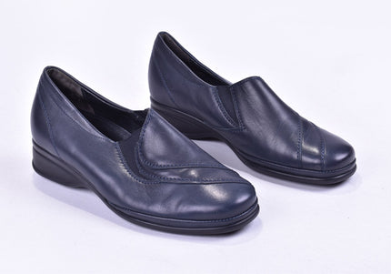 Semler Damen Halbschuhe Slipper Ballerinas UK 4 Nr. 23-Y 417-Schuh-Gebraucht-secondhand