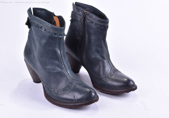 Airstep Damen Stiefelette Boots EUR 37 Nr. 24-B 1979-Schuh-Gebraucht-secondhand