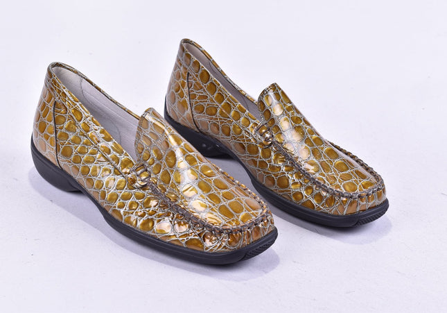 Waldläufer Damen Halbschuhe Slipper Ballerinas UK 4,5 Nr. 24-M 4923-Schuh-Gebraucht-secondhand