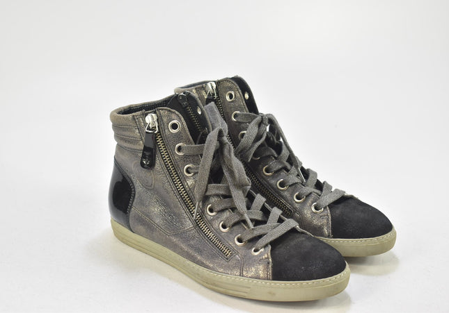 Paul Green Damen Stiefelette Boots UK 4,5 Nr. 24-B 909-Schuh-Gebraucht-secondhand