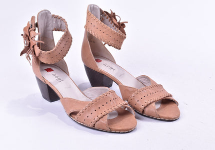 Högl Damen Sandale Sandalette UK 5,5 Nr. 24-SD 83-Schuh-Gebraucht-secondhand