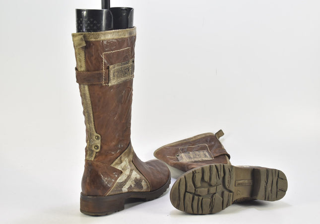 Manas Design Damen Stiefel Stiefelette Boots EUR 37 Nr. 24-B 4535-Schuh-Gebraucht-secondhand