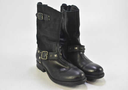 Replay Damen Stiefelette Boots SL 26cm Nr. 24-B 4121-Schuh-Gebraucht-secondhand