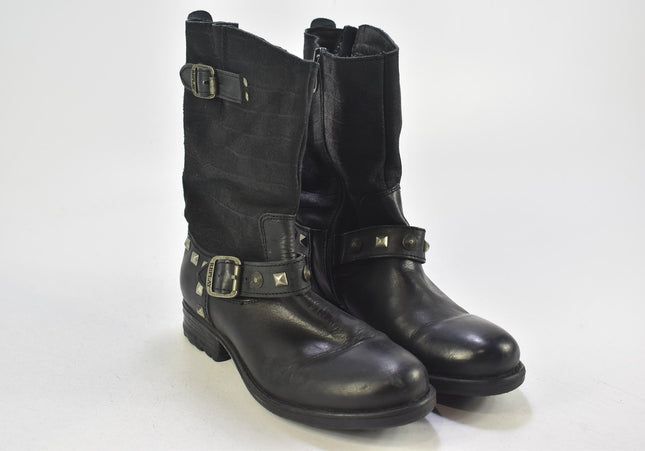 Replay Damen Stiefelette Boots SL 26cm Nr. 24-B 4121-Schuh-Gebraucht-secondhand