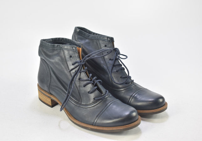 Paul Green Damen Stiefelette Boots UK 4 Nr. 24-B 327-Schuh-Gebraucht-secondhand