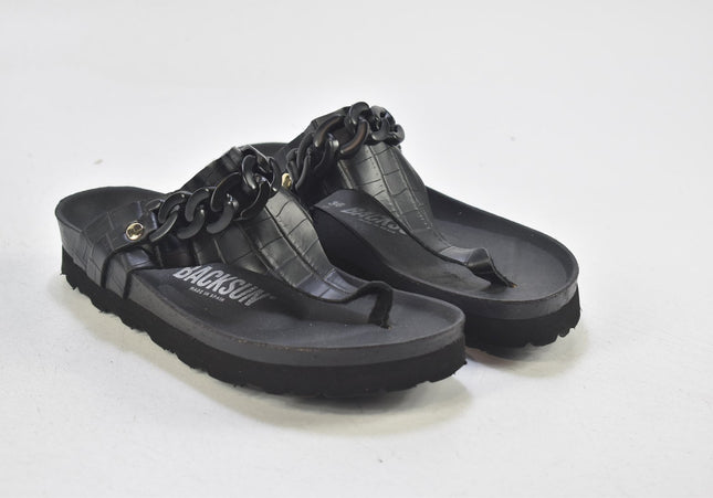 Backsun Damen Sandale Pantolette EUR 36 Nr. 25-S 241-Schuh-Gebraucht-secondhand
