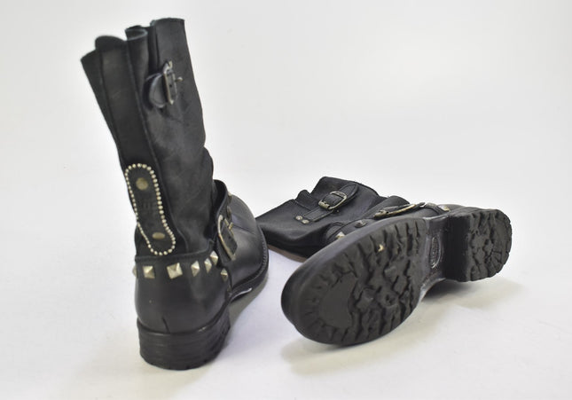 Replay Damen Stiefelette Boots SL 26cm Nr. 24-B 4121-Schuh-Gebraucht-secondhand
