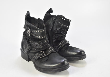 Mjus Damen Stiefelette Boots EUR 36 Nr. 24-A 3845-Schuh-Gebraucht-secondhand