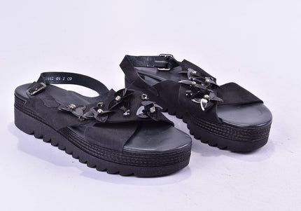 Paul Green Damen Sandale Sandalette UK 4,5 Nr. 24-SD 995-Schuh-Gebraucht-secondhand