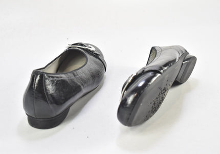 Theresia M. Damen Halbschuhe Slipper Ballerinas UK 9 Nr. 23-U 2721-Schuh-Gebraucht-secondhand