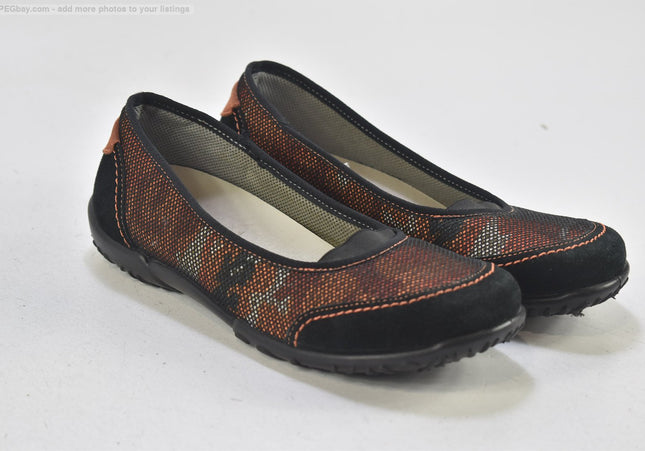 Rohde Damen Halbschuhe Slipper Ballerinas UK 6,5 Nr. 24-X 2416-Schuh-Gebraucht-secondhand