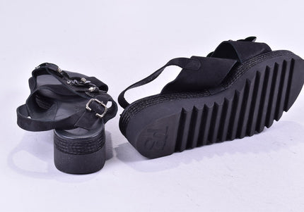 Paul Green Damen Sandale Sandalette UK 4,5 Nr. 24-SD 995-Schuh-Gebraucht-secondhand