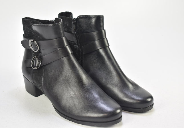 Caprice Damen Stiefelette Boots UK 5,5 Nr. 24-M 1346-Schuh-Gebraucht-secondhand