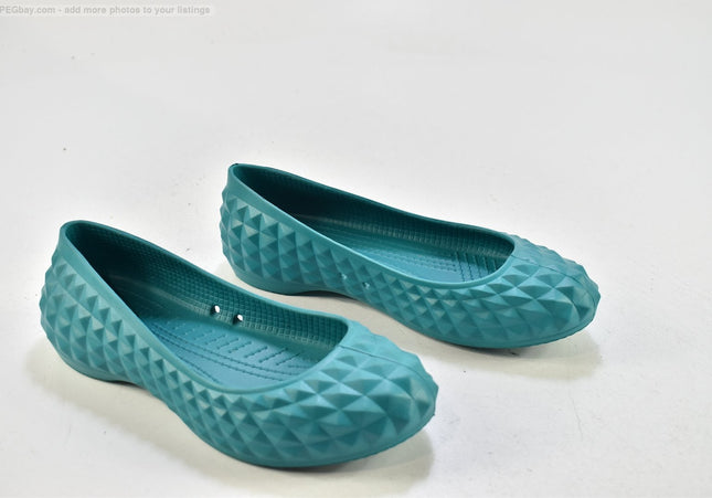 Crocs Damen Halbschuhe Slipper Ballerinas US 6 Nr. 25-A 645-Schuh-Gebraucht-secondhand