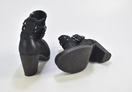 Vivian Damen Stiefelette Boots EUR 37 Nr. 24-B 2445-Schuh-Gebraucht-secondhand