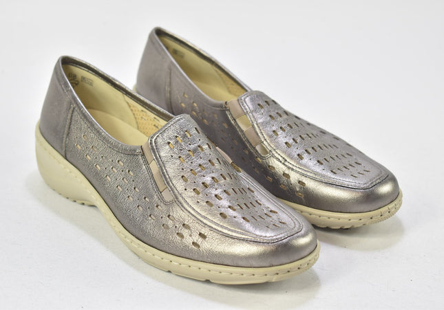 Waldläufer Damen Halbschuhe Slipper Ballerinas UK 5,5 Nr. 24-P 2389-Schuh-Gebraucht-secondhand