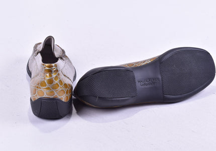 Waldläufer Damen Halbschuhe Slipper Ballerinas UK 4,5 Nr. 24-M 4923-Schuh-Gebraucht-secondhand