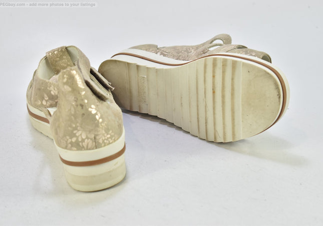 Waldläufer Damen Sandale Sandalette UK 7,5 Nr. 25-S 3753-SchuhGebraucht