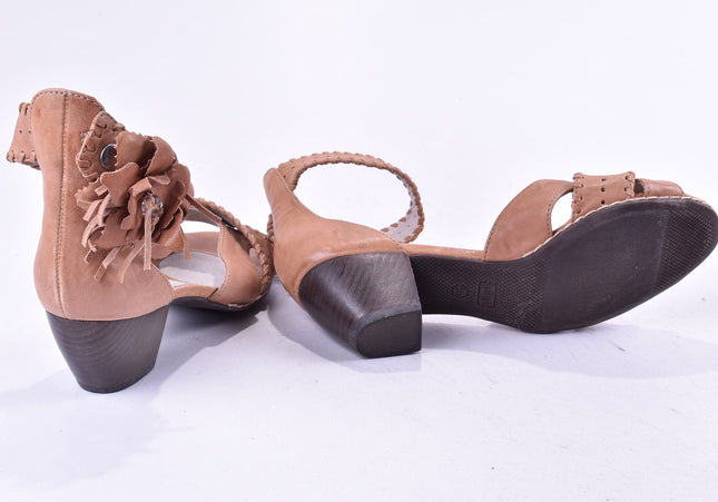 Högl Damen Sandale Sandalette UK 5,5 Nr. 24-SD 83-Schuh-Gebraucht-secondhand