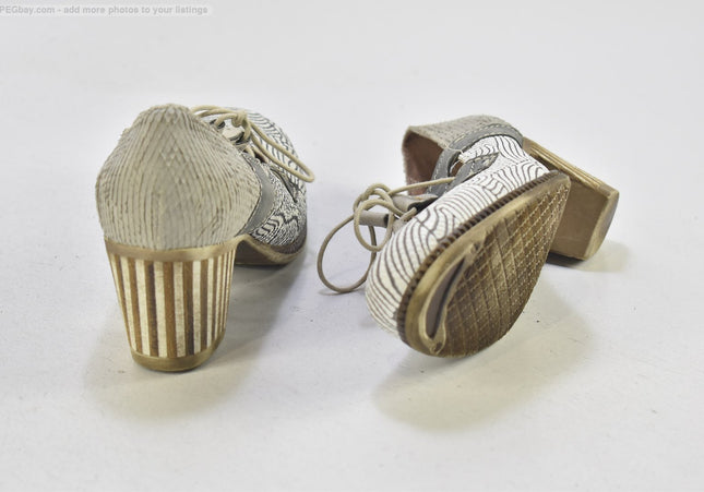 Charme Damen Pumps High Heels EUR 37 Nr. 25-F 1799-Schuh-Gebraucht-secondhand