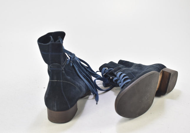 Paul Green Damen Stiefelette Boots UK 5 Nr. 24-U 384-Schuh-Gebraucht-secondhand