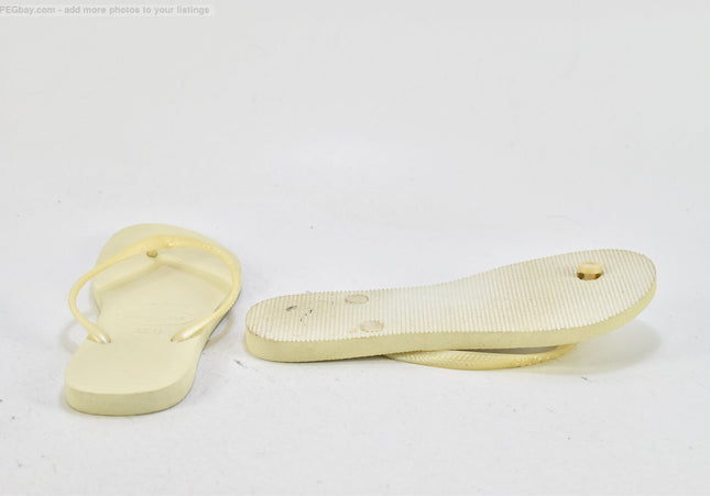 Havaianas Damen Sandale Pantolette EUR 39/40 Nr. 25-S 1815-SchuhGebraucht