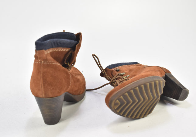 Tamaris Damen Stiefelette Boots EUR 40 Nr. 24-F 3780-Schuh-Gebraucht-secondhand