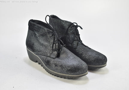 Wolky Damen Stiefelette Boots EUR 41 Nr. 24-B 4885-Schuh-Gebraucht-secondhand