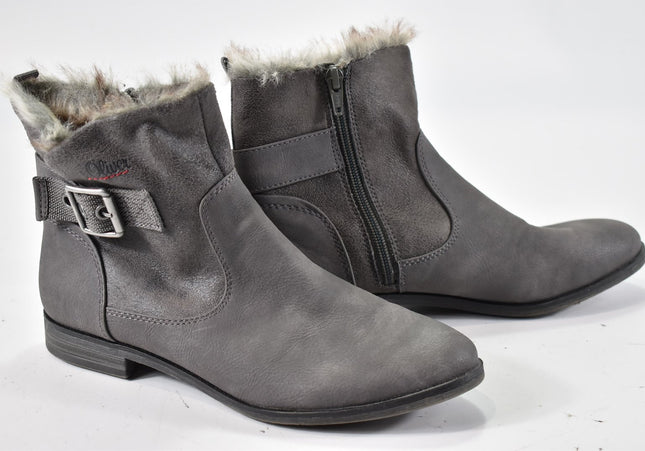 s.Oliver Damen Stiefelette Boots EUR 39 Nr. 24-A 1294-Schuh-Gebraucht-secondhand