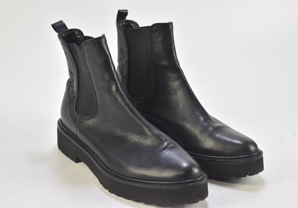 Navyboot Damen Stiefelette Boots UK 4 Nr. 24-B 2713-Schuh-Gebraucht-secondhand