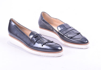 Högl Damen Halbschuhe Slipper Ballerinas UK 5,5 Nr. 23-M 2137-Schuh-Gebraucht-secondhand