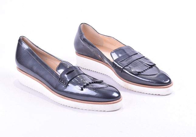 Högl Damen Halbschuhe Slipper Ballerinas UK 5,5 Nr. 23-M 2137-Schuh-Gebraucht-secondhand