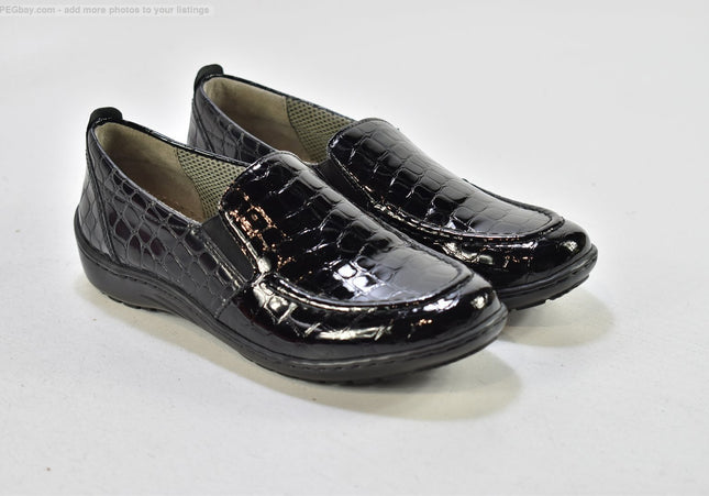 Jenny Damen Halbschuhe Slipper Ballerinas UK 4,5 Nr. 25-T 1596-gebrauchte Schuhe-Second hand-SchuhGebraucht