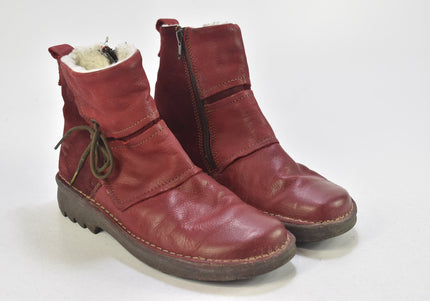 Camel Active Damen Stiefelette Boots UK 4,5 Nr. 24-B 678-Schuh-Gebraucht-secondhand