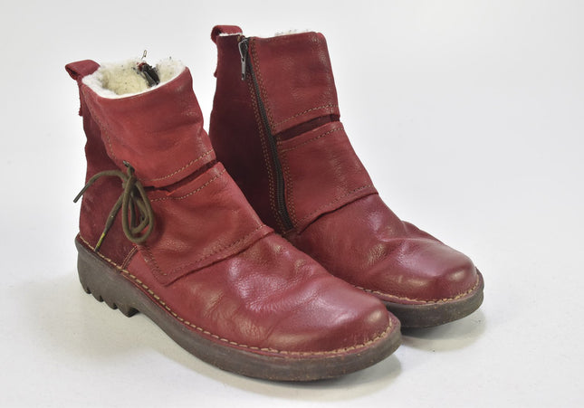 Camel Active Damen Stiefelette Boots UK 4,5 Nr. 24-B 678-Schuh-Gebraucht-secondhand