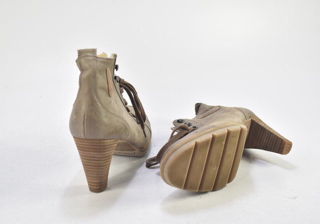 Paul Green Damen Stiefelette Boots UK 7 Nr. 24-B 2714-Schuh-Gebraucht-secondhand