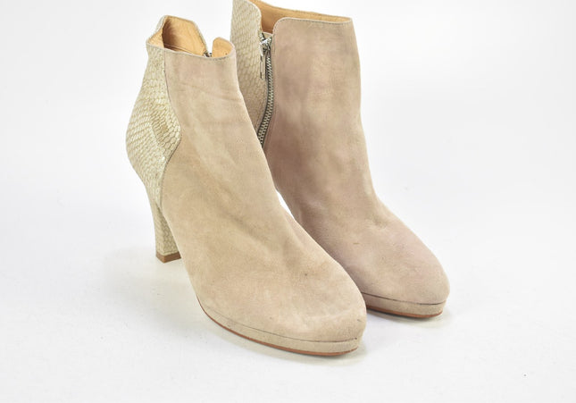 Di Lauro Damen Stiefelette Boots EUR 41 Nr. 24-F 2493-Schuh-Gebraucht-secondhand