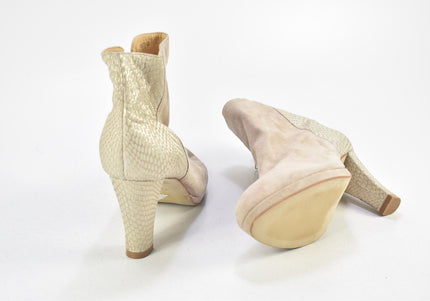 Di Lauro Damen Stiefelette Boots EUR 41 Nr. 24-F 2493-Schuh-Gebraucht-secondhand