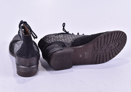 Charme Damen Stiefelette Boots EUR 38 Nr. 24-M 299-Schuh-Gebraucht-secondhand