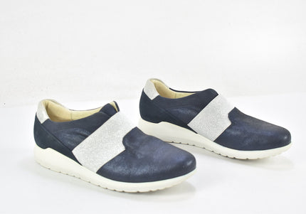 Waldläufer Damen Halbschuhe Slipper Ballerinas UK 7 Nr. 24-J 1218-Schuh-Gebraucht-secondhand