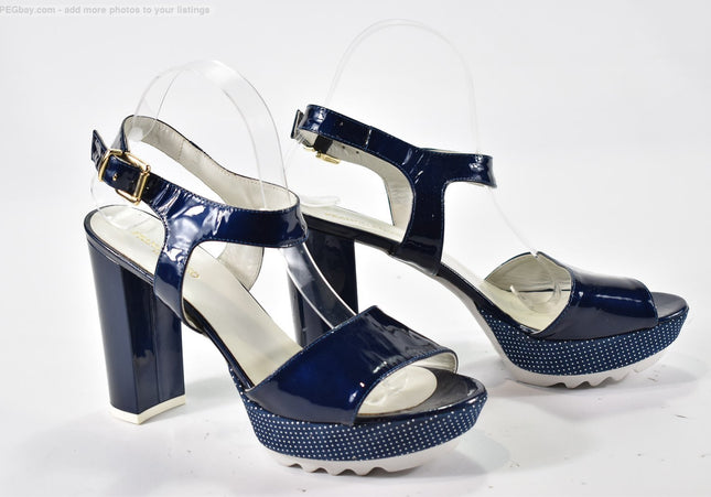 Franco Russo Damen Sandale Sandalette EUR 40 Nr. 25-S 3442-SchuhGebraucht
